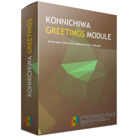 Konnichiwa Greetings module for Joomla
