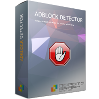 AdBlock Detector module for Joomla