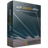 Unlock Menu Items plugin for AUP