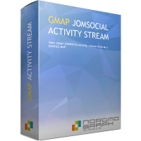 Gmap Activity Stream module for Jomsocial