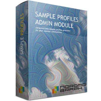 Sample Profiles Admin module for Joomla