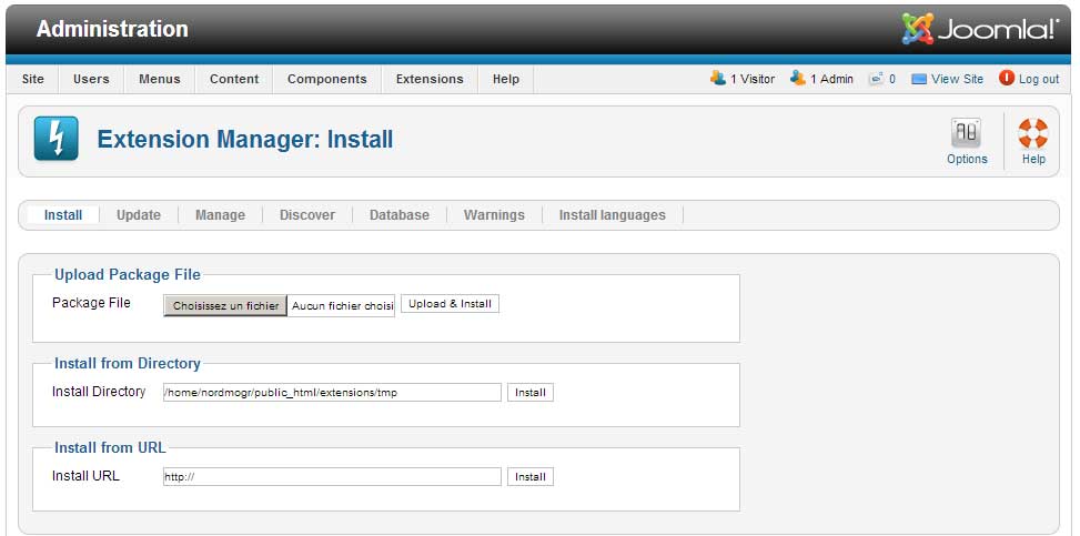 Joomla Installer